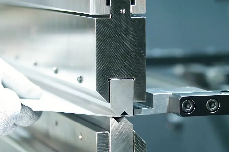 Stamp, bend and surface-finish the metal components.